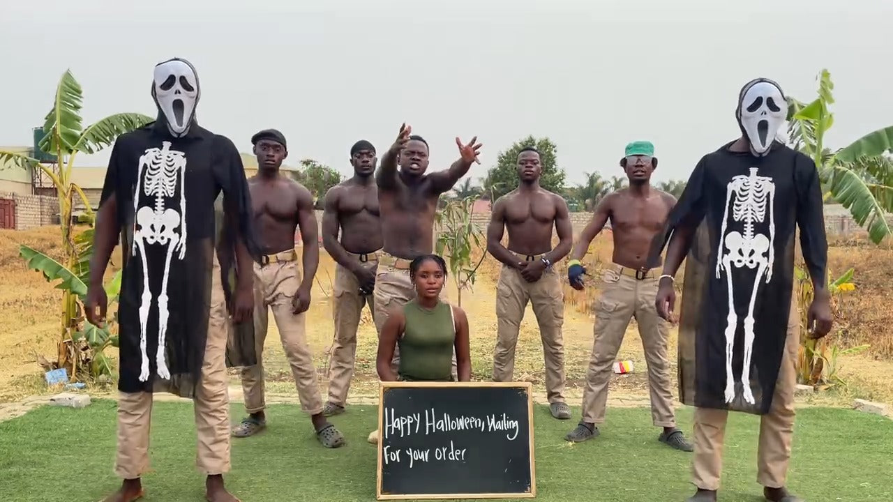 Personalized Video from Africa | Halloween Team