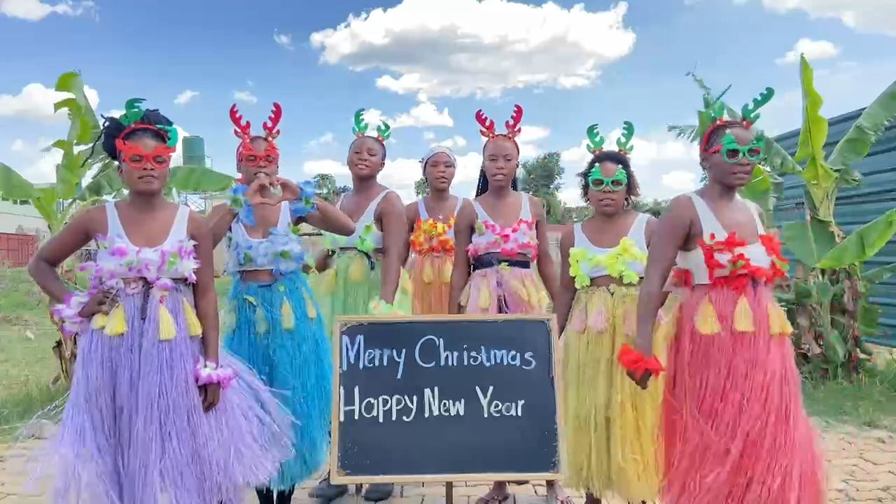 Personalisiertes Video aus Afrika | Weihnachtsteam