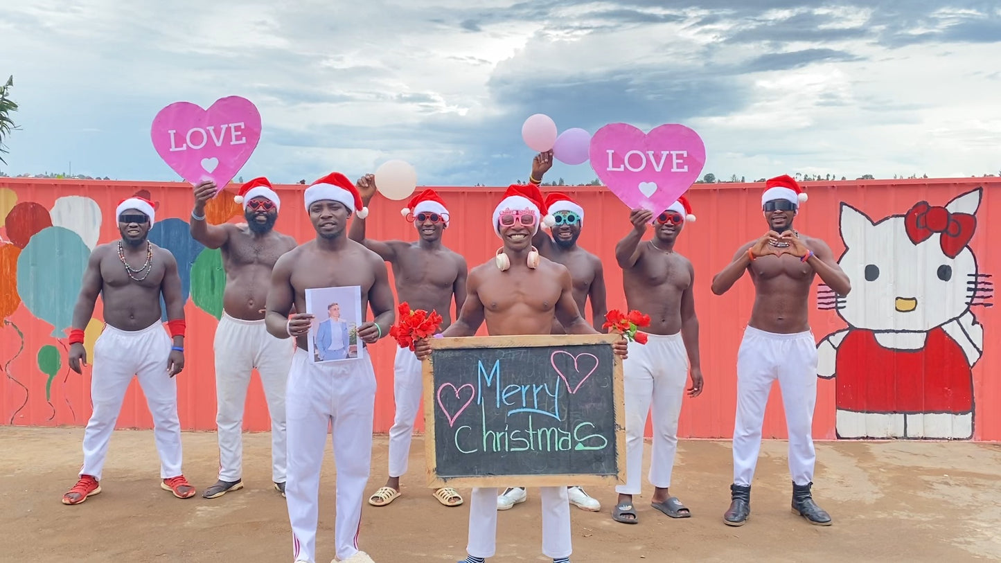 Personalisiertes Video aus Afrika | Weihnachtsteam