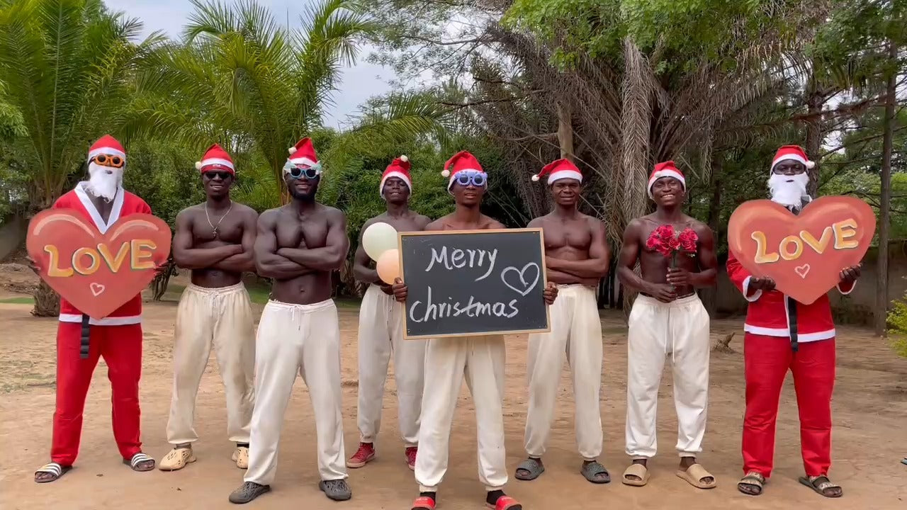 Personalisiertes Video aus Afrika | Weihnachtsteam
