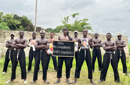 Valentine's Day greeting video from Africa