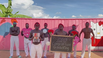 Afrikanisches Fitness team