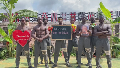 African warrior team