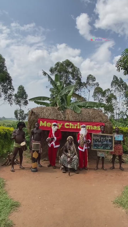 Personalisiertes Video aus Afrika | Weihnachtsteam