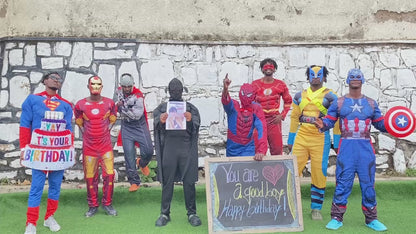 アフリカからの挨拶ビデオ