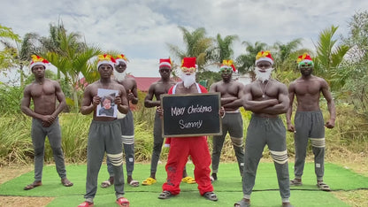 Personalisiertes Video aus Afrika | Weihnachtsteam